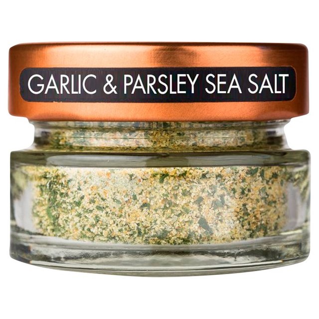 Zest & Zing Garlic & Parsley Sea Salt   40g GOODS M&S   