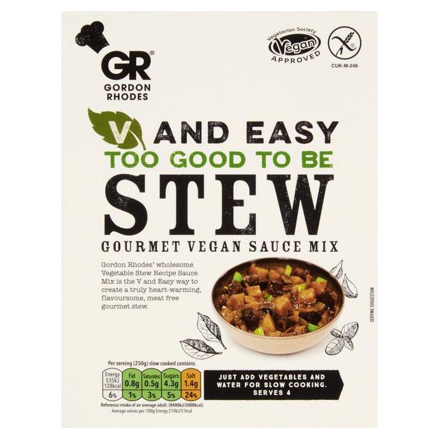 Gordon Rhodes V & Easy Too Good To Be Stew   75g GOODS M&S   