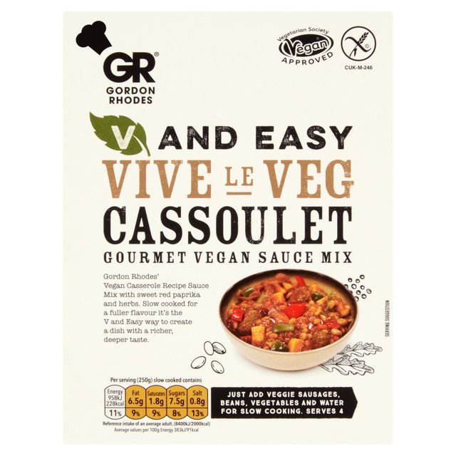 Gordon Rhodes V & Easy Vive Le Veg Cassoulet   75g