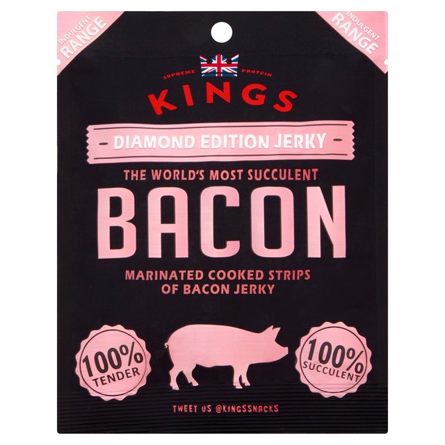 Kings Elite Snacks Bacon Jerky   25g GOODS M&S   