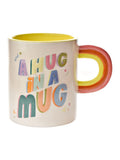 Widdop white Hug In A Mug ceramic mug, imported from the UK