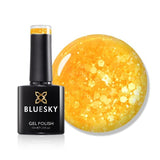 Bluesky Gel Polish Glitter Neon 08 Yellow - British product