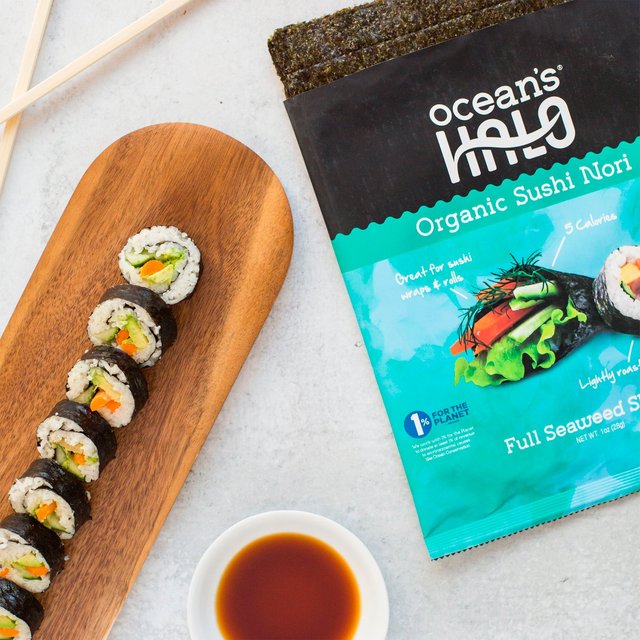 Ocean's Halo Organic Sushi Nori   28g