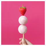 Little Moons Strawberries & Cream Mochi Ice Cream   6 x 32g GOODS M&S   