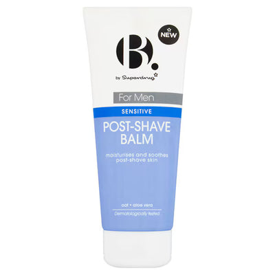 Superdrug B. Men Sensitive Shave Balm Post Shave 100ml- Buy online at McGrocer