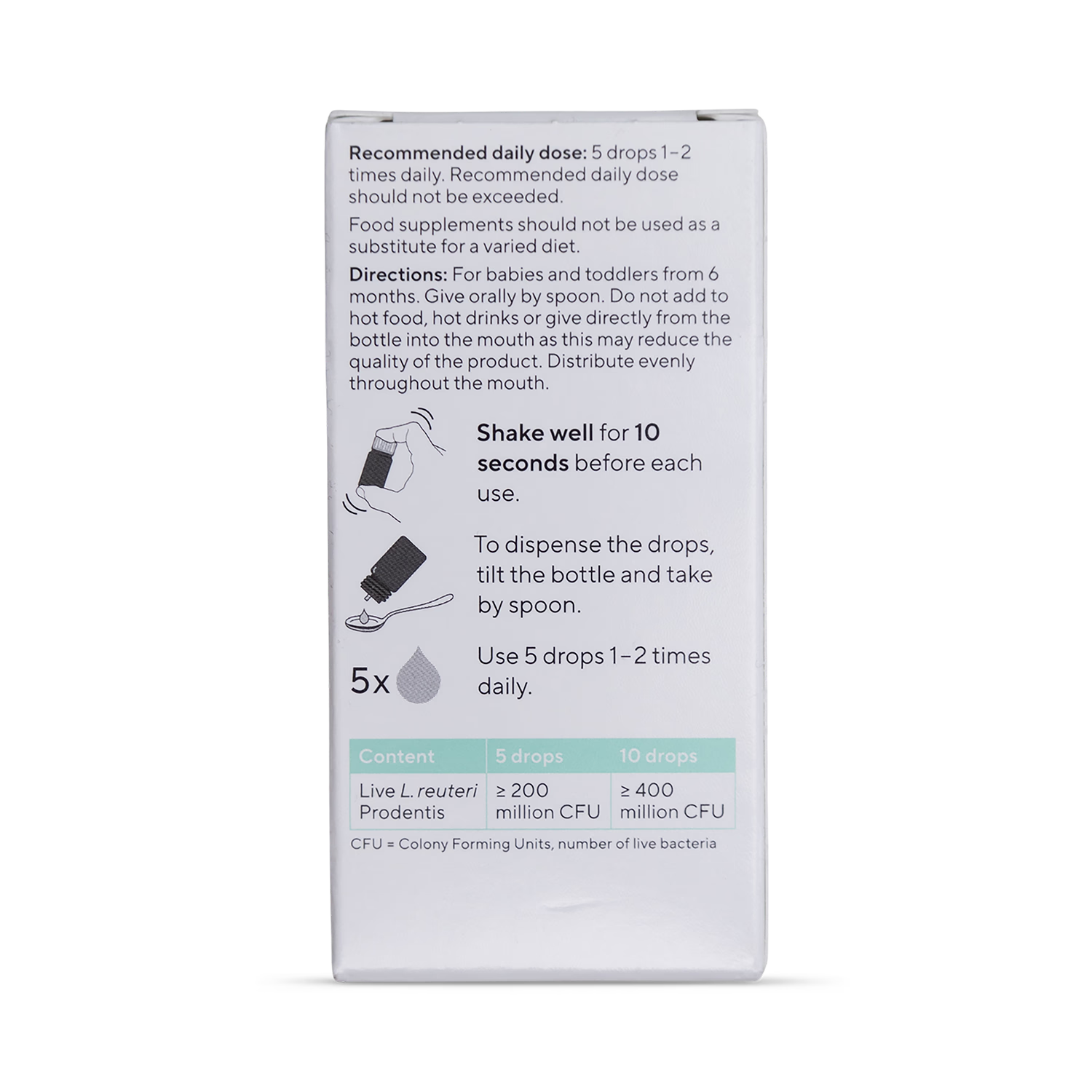 BioGaia Prodentis oral probiotic drops 5 ml - British product