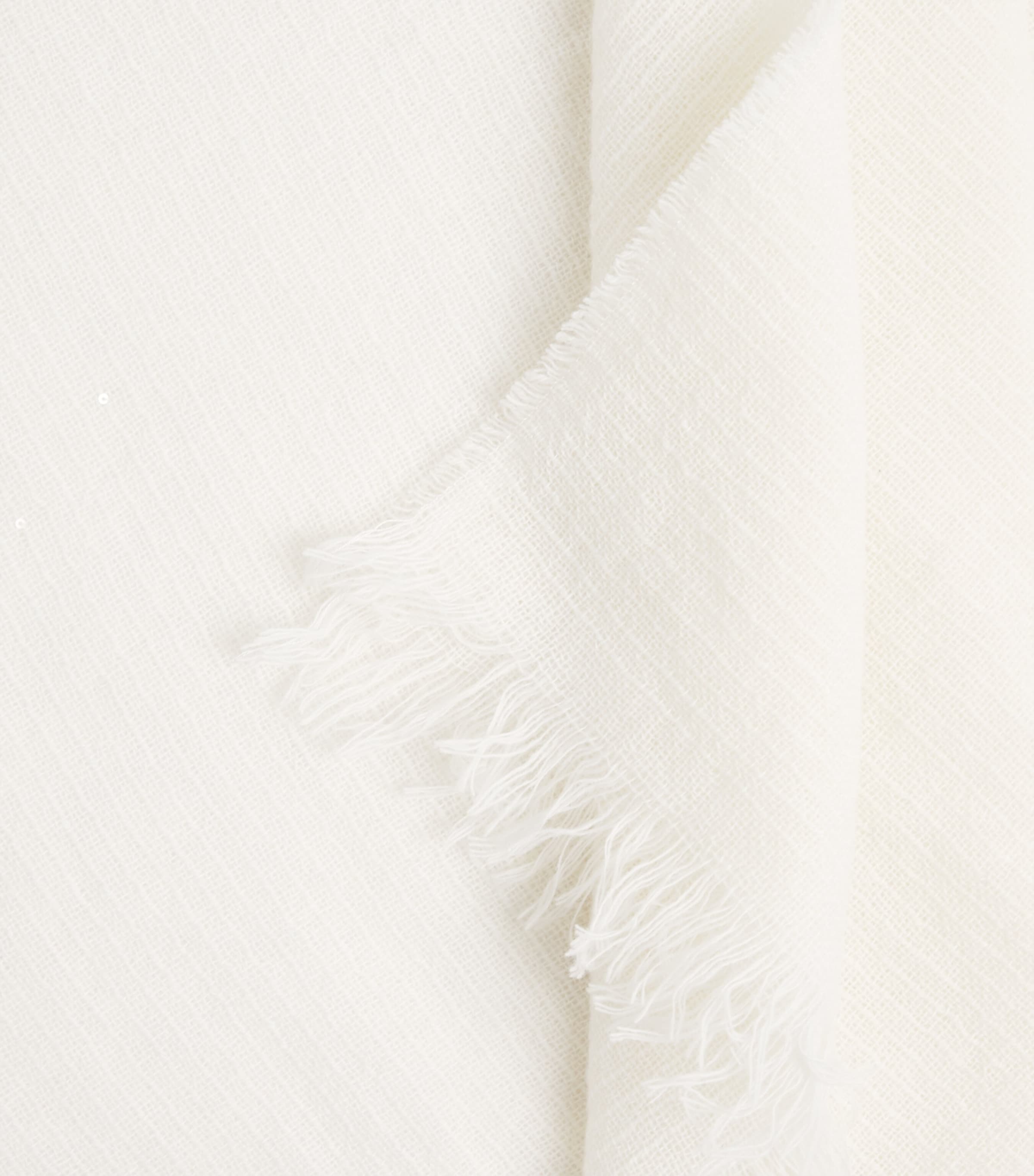 Fabiana Filippi merino-cashmere sequin scarf 80x180cm (British brand)