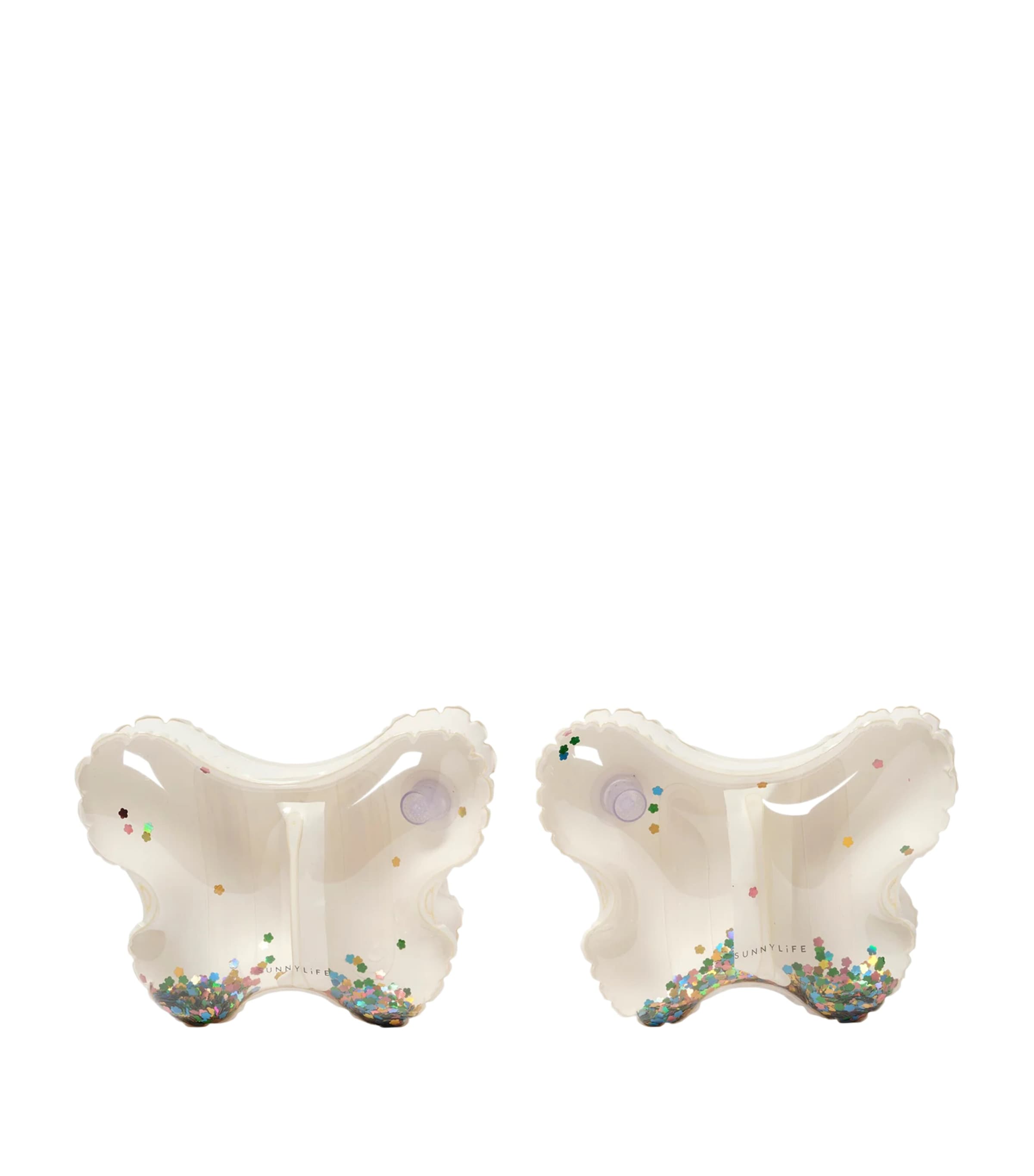 Sunnylife inflatable armbands glitter butterfly set of 2, UK version