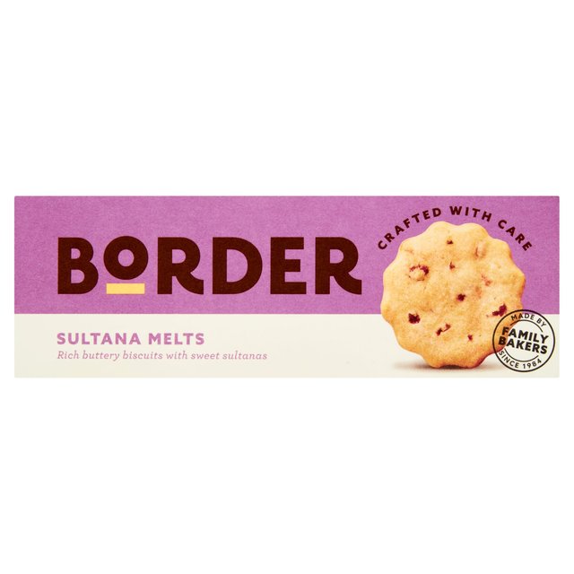 Border Biscuits Buttery Sultana Melts   135g