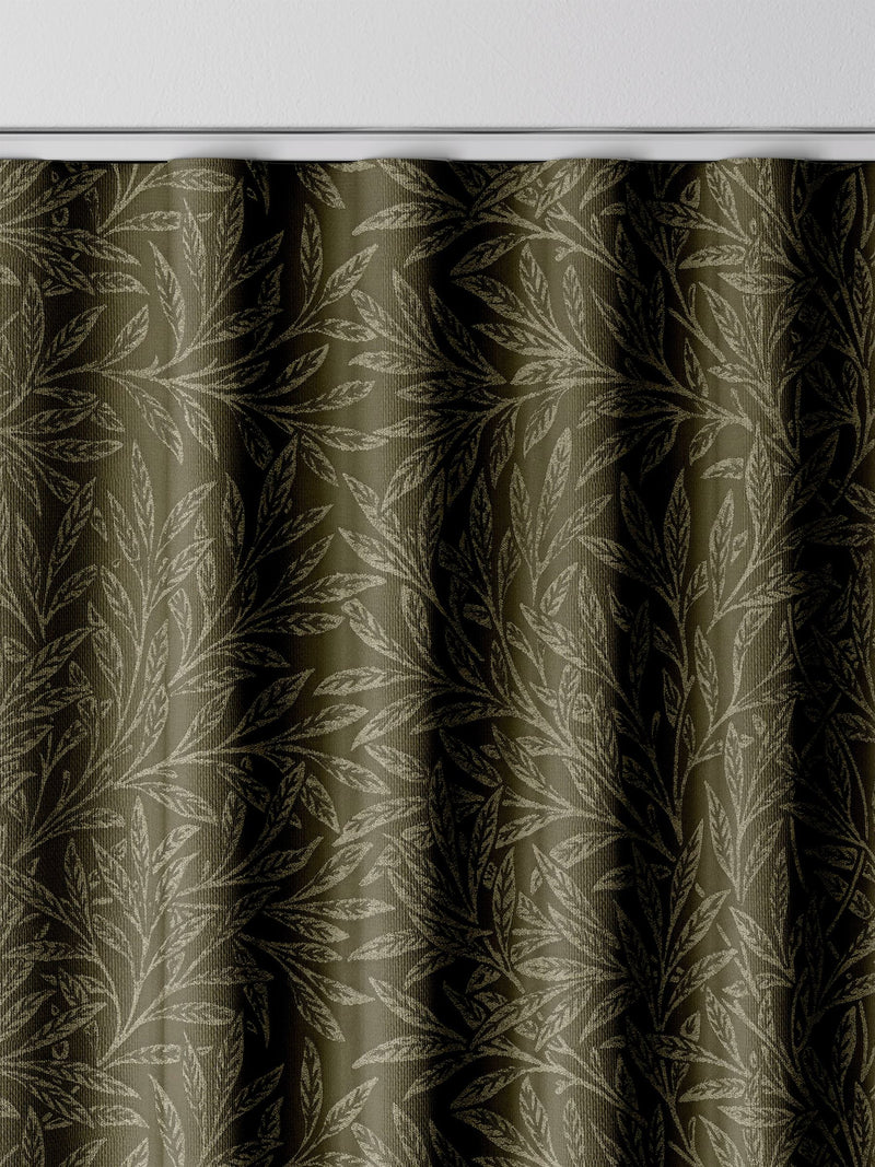 William Morris At Home Willow sage green curtains, UK version