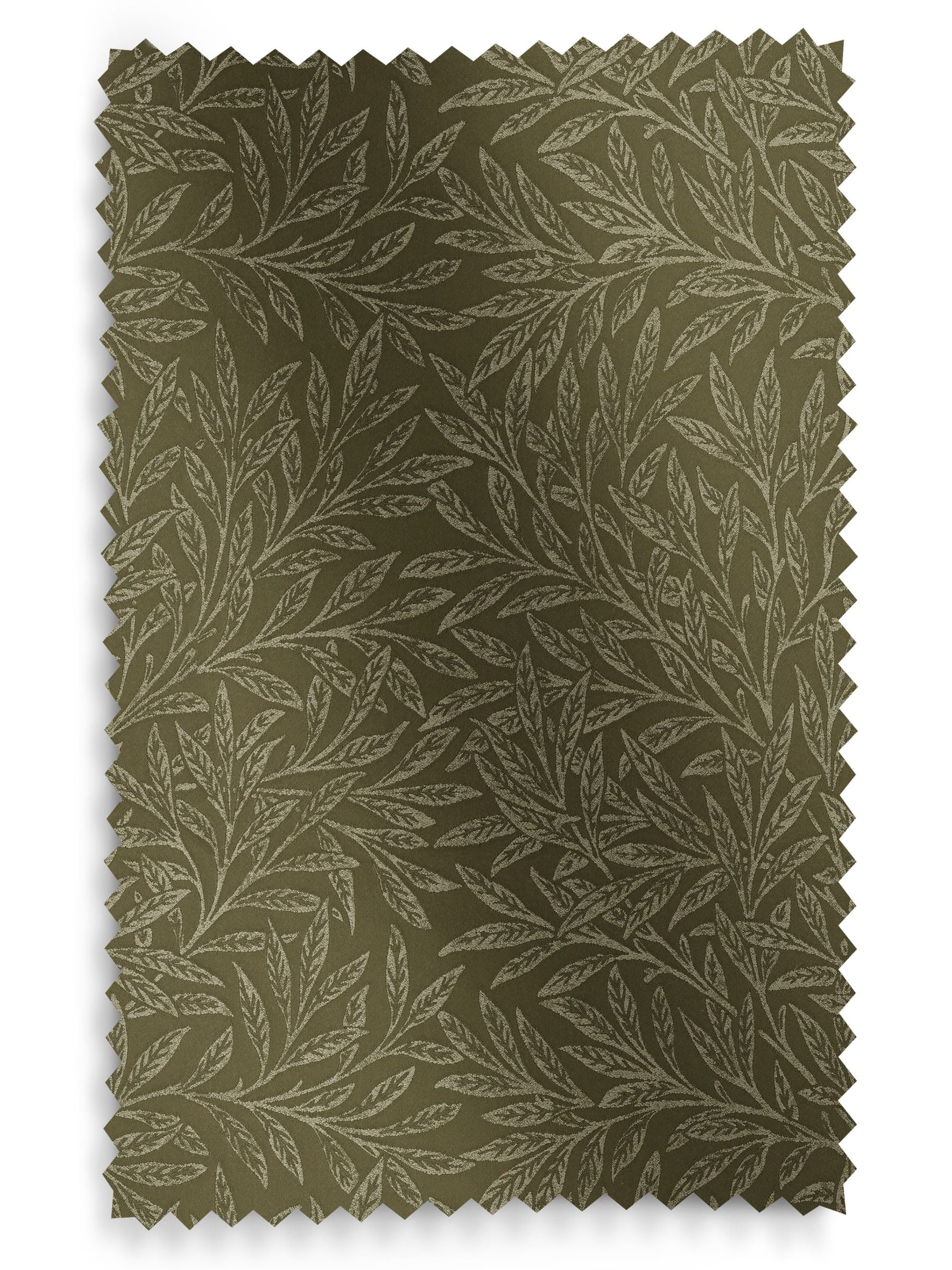 William Morris At Home Willow sage green curtains, UK version
