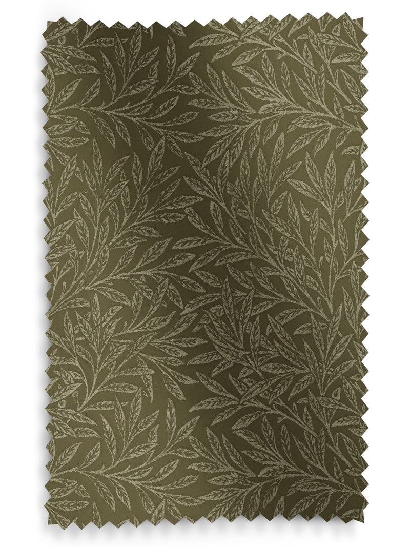 William Morris At Home Willow sage green curtains, UK version