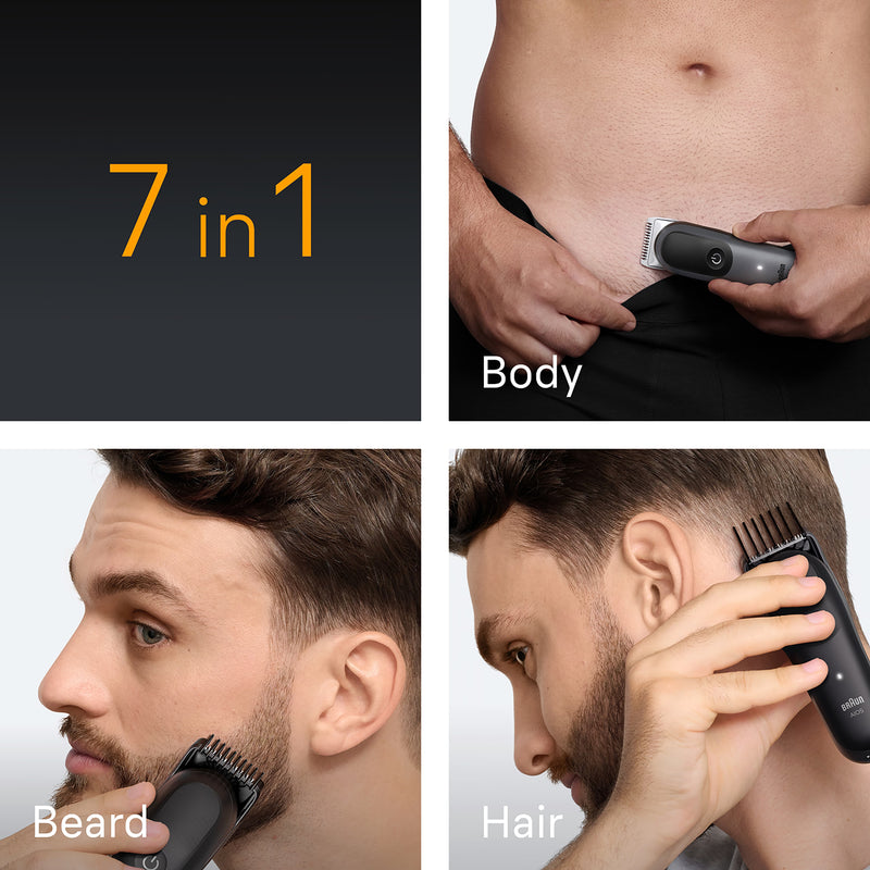 Braun All-in-One Kit Series 5 7in1 groomer grey (British brand)