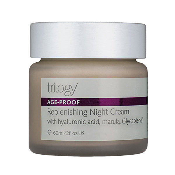 Trilogy Age Proof Replenishing night cream 60ml, UK version