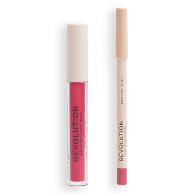 Superdrug DNR Lip Contour Kit Soulful Pink Matte Lipstick et Crayon à Lèvres Duo - Acheter en ligne sur McGrocer