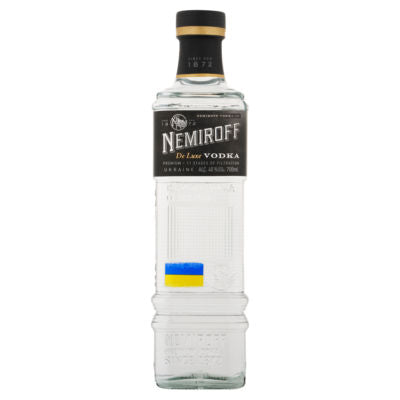 ASDA Nemiroff De Luxe Premium Vodka 700ml- Kjøp online hos McGrocer