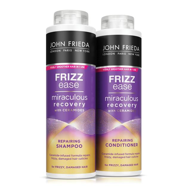 John Frieda Frizz Ease Miraculous Recovery Shampoo & Conditioner Duo   2 x 500ml GOODS M&S   