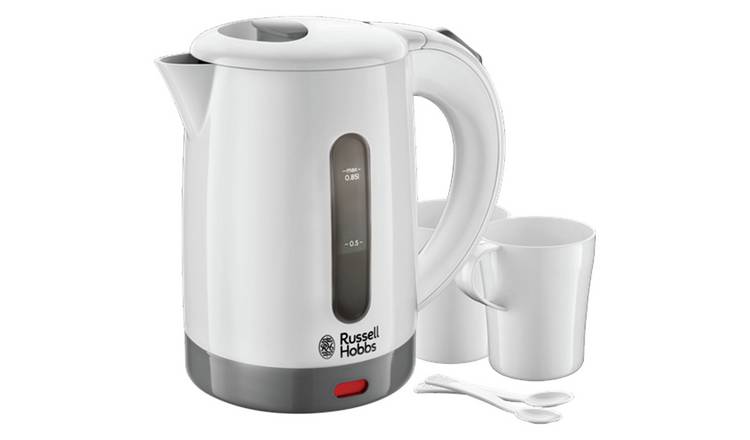 Russell Hobbs Travel Light White Small Kettle 23840 GOODS Argos