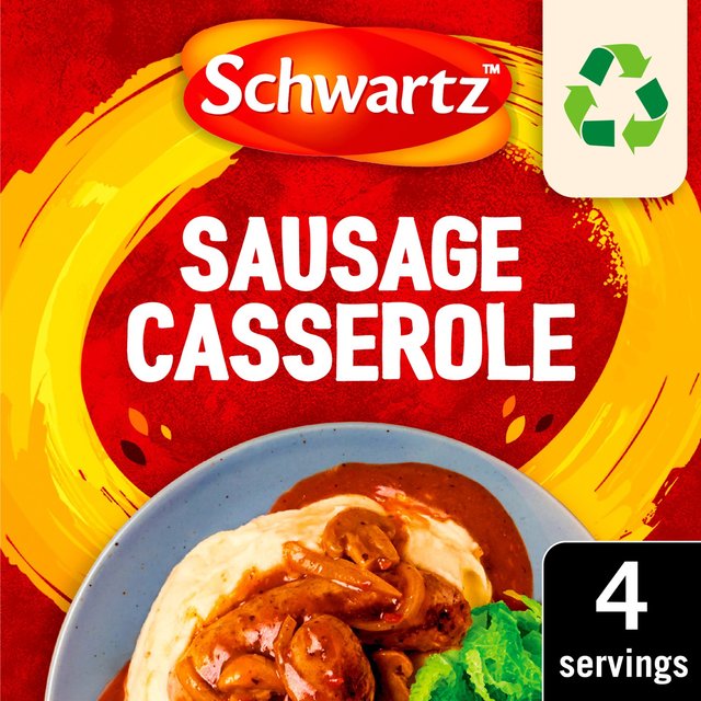 Schwartz Sausage Casserole Recipe Mix   35g