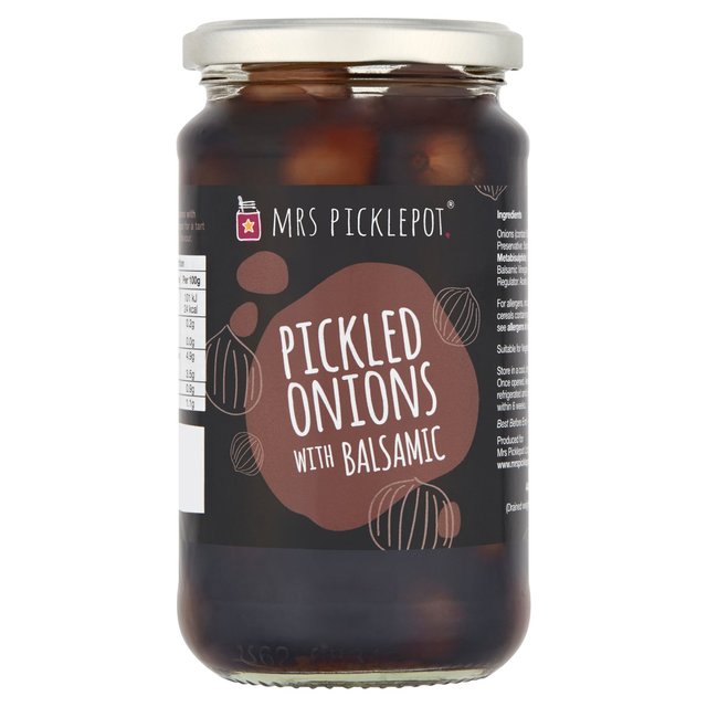 Mrs Picklepot Pickled Onions with Balsamic   440g GOODS M&S   