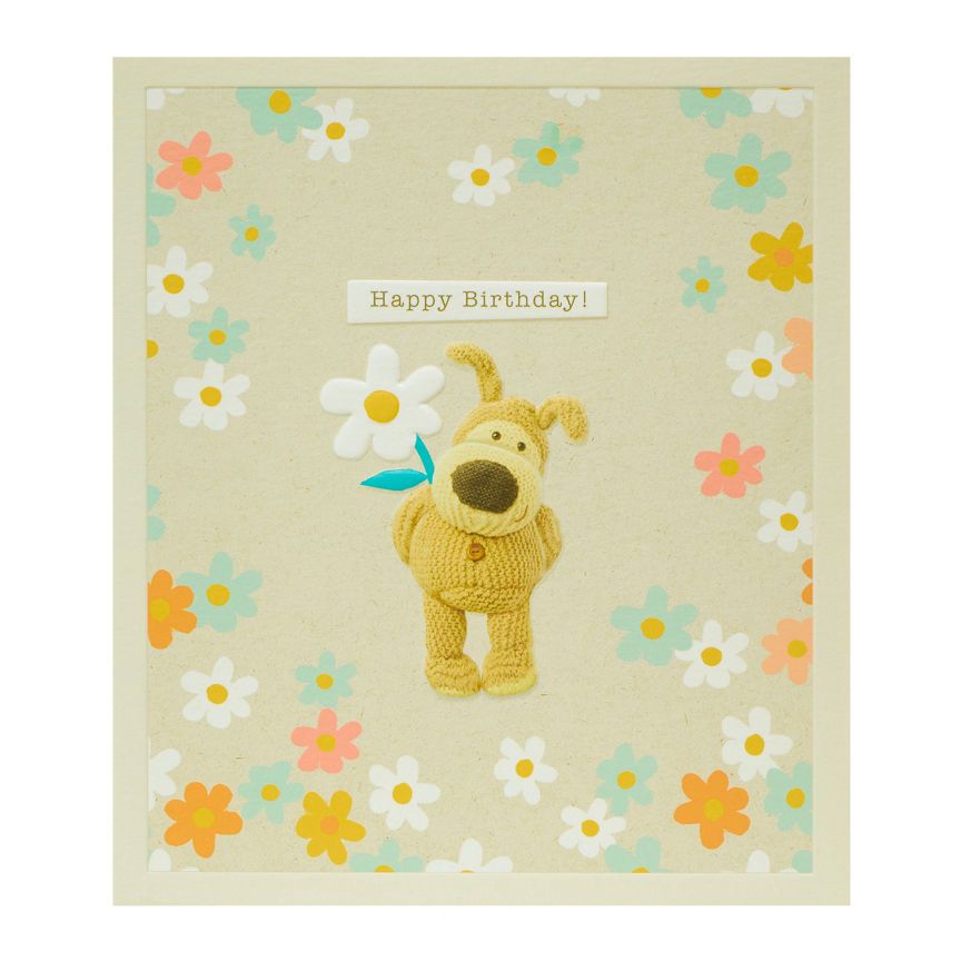 Boofle Floral Birthday Card General Household ASDA   