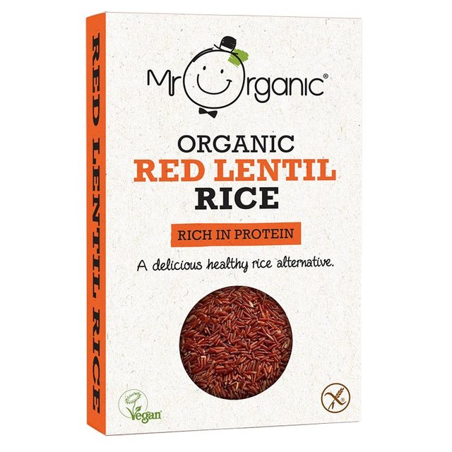 Mr Organic Red Lentil Protein Rice   250g GOODS M&S   