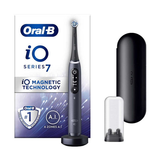 Oral-B iO7 Electric Toothbrush - Black GOODS Boots   