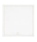 Dolce&Gabbana Kids embroidered cotton-linen blanket, UK version