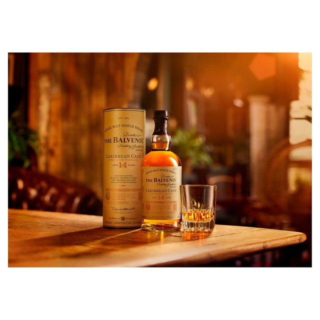 The Balvenie Caribbean Cask 14 Year Old Single Malt Whisky   70cl