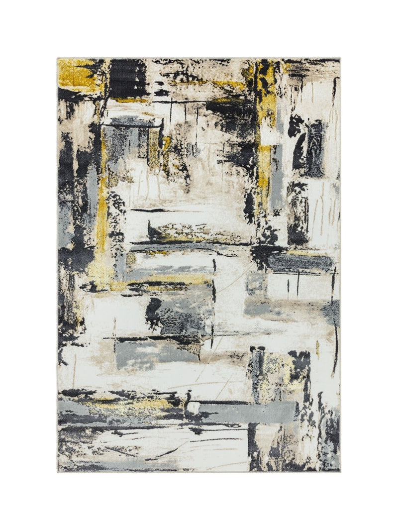 Olympia Yellow Orion rug high sheen velvet - (British brand)