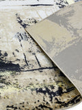 Olympia Yellow Orion rug high sheen velvet - (British brand)