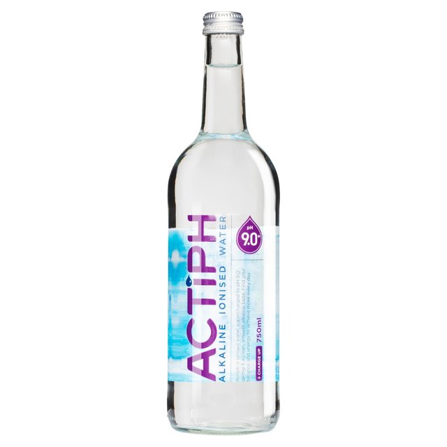 ACTIPH Alkaline Ionised Water Glass Bottle   750ml GOODS M&S   