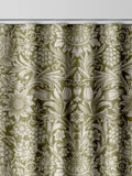 William Morris curtains Artichoke Green Sunflower design (British brand)