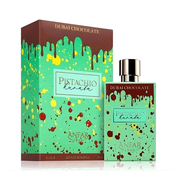 Anfar 1950 Pistachio Kunafa extrait 80ml, imported from the UK