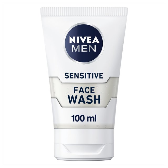 NIVEA MEN Sensitive Face Wash with 0% Alcohol    100ml GOODS M&S   