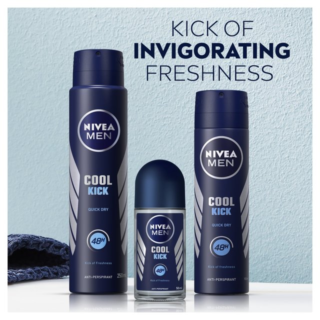 NIVEA MEN Cool Kick Anti-Perspirant Deodorant Spray    250ml