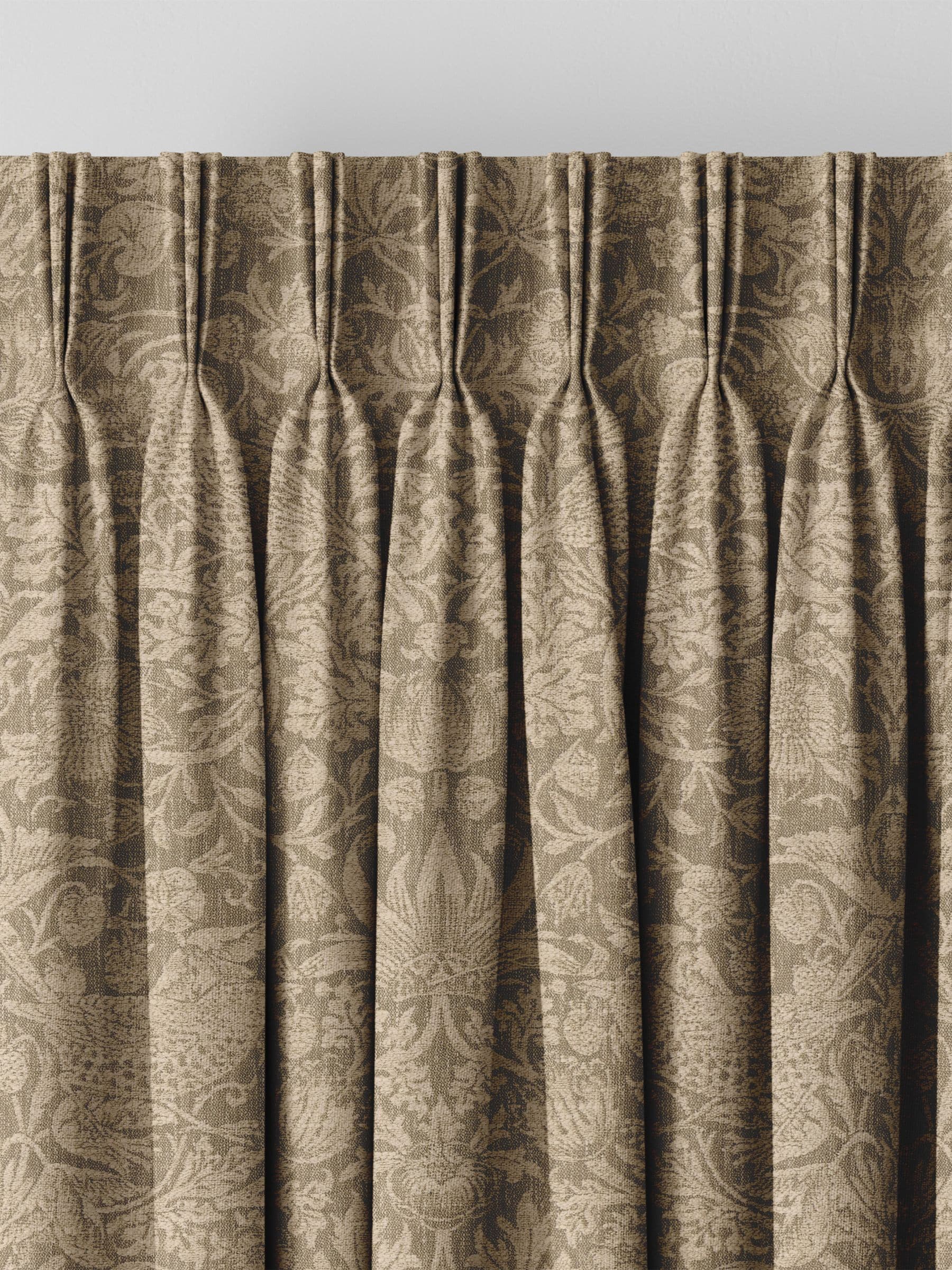 William Morris Strawberry Thief woven curtains - British product