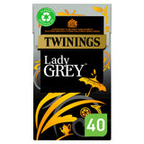 Twinings Lady Grey Plant Based Tea Bags x40 100g GOODS Sainsburys   