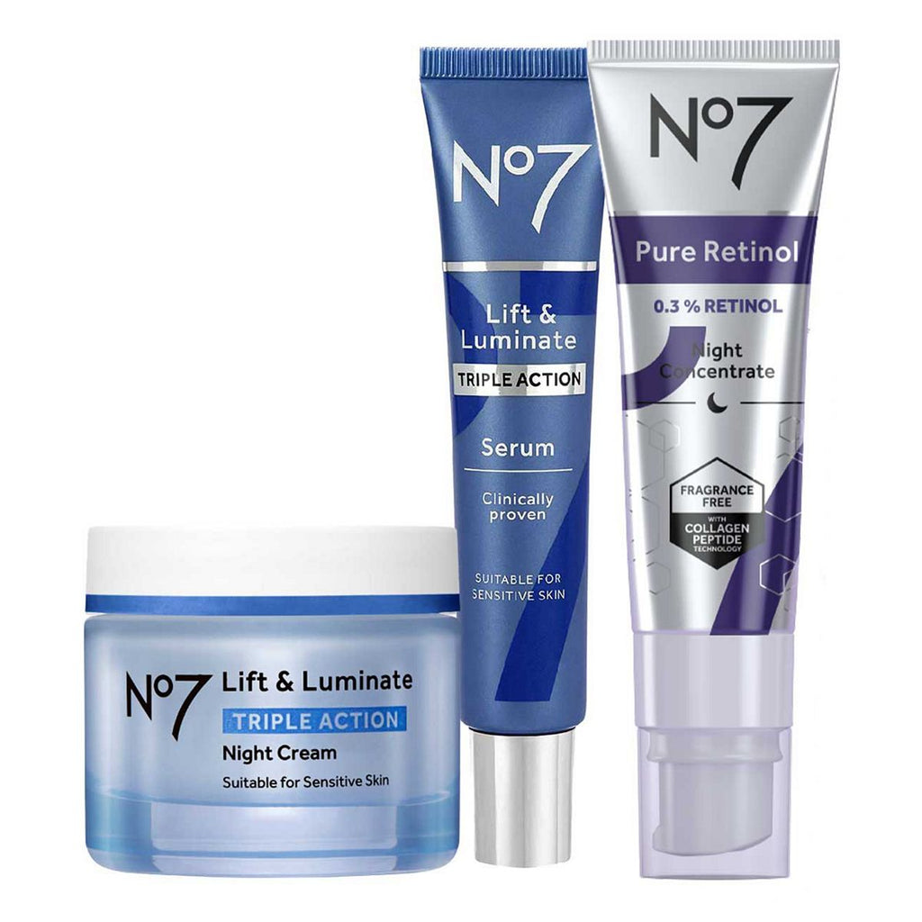 No7 Lift & Luminate TRIPLE ACTION Night Regime