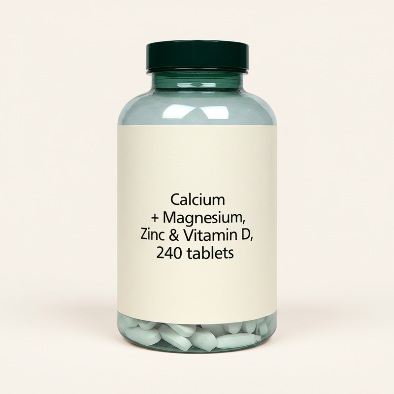 Holland & Barrett Calcium Magnesium Vitamin D & Zinc 120 Tablets