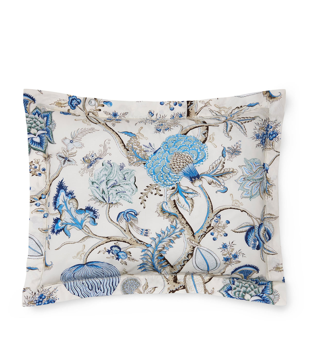 Sferra x Scalamandré Pondicherry square pillowcase 65cm x 65cm (British brand)