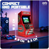 Thumbs Up Orb Retro Mini Racing Arcade Machine Red (British brand)