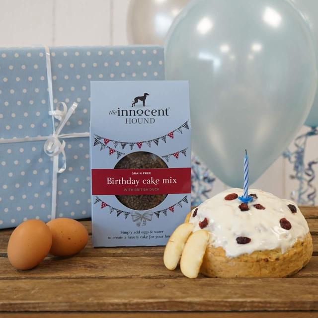 The Innocent Hound Birthday Cake Mix (Grain Free)   225g