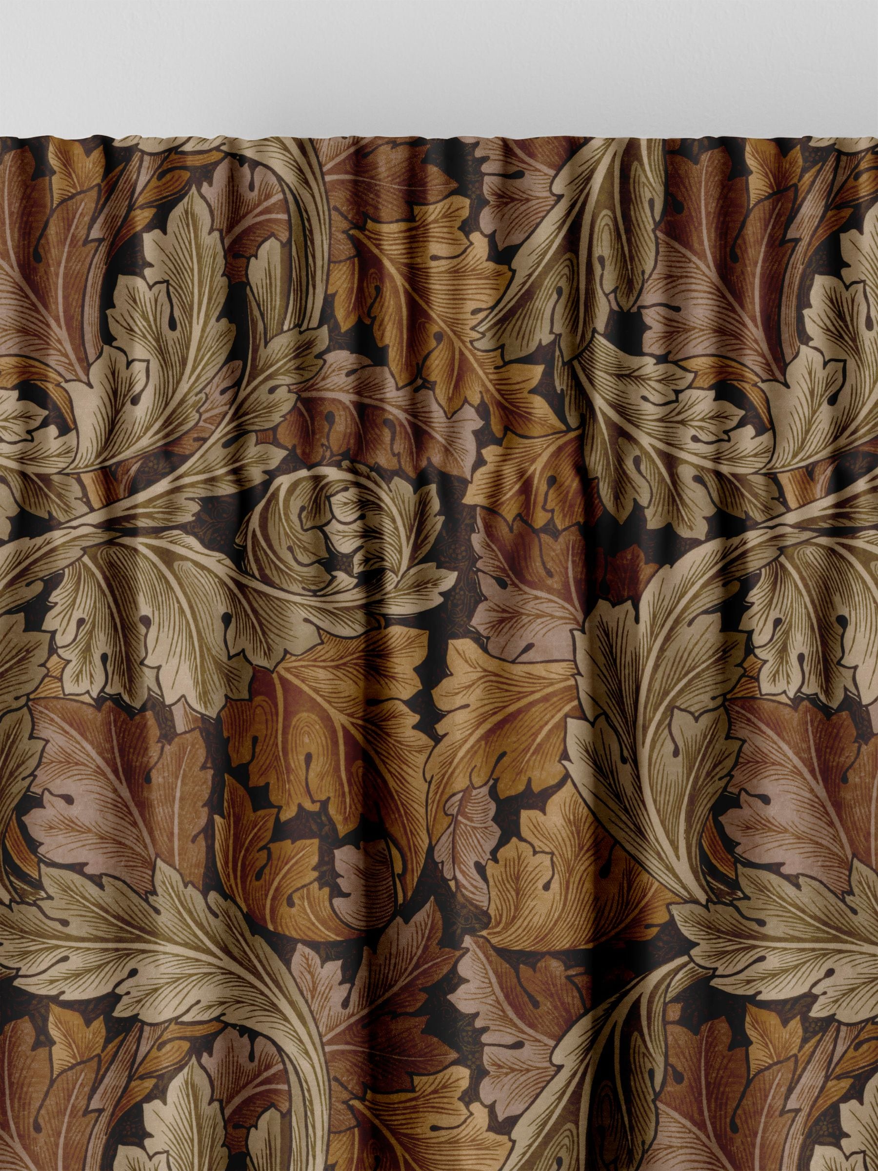 William Morris Acanthus velvet curtains made to measure (British brand)