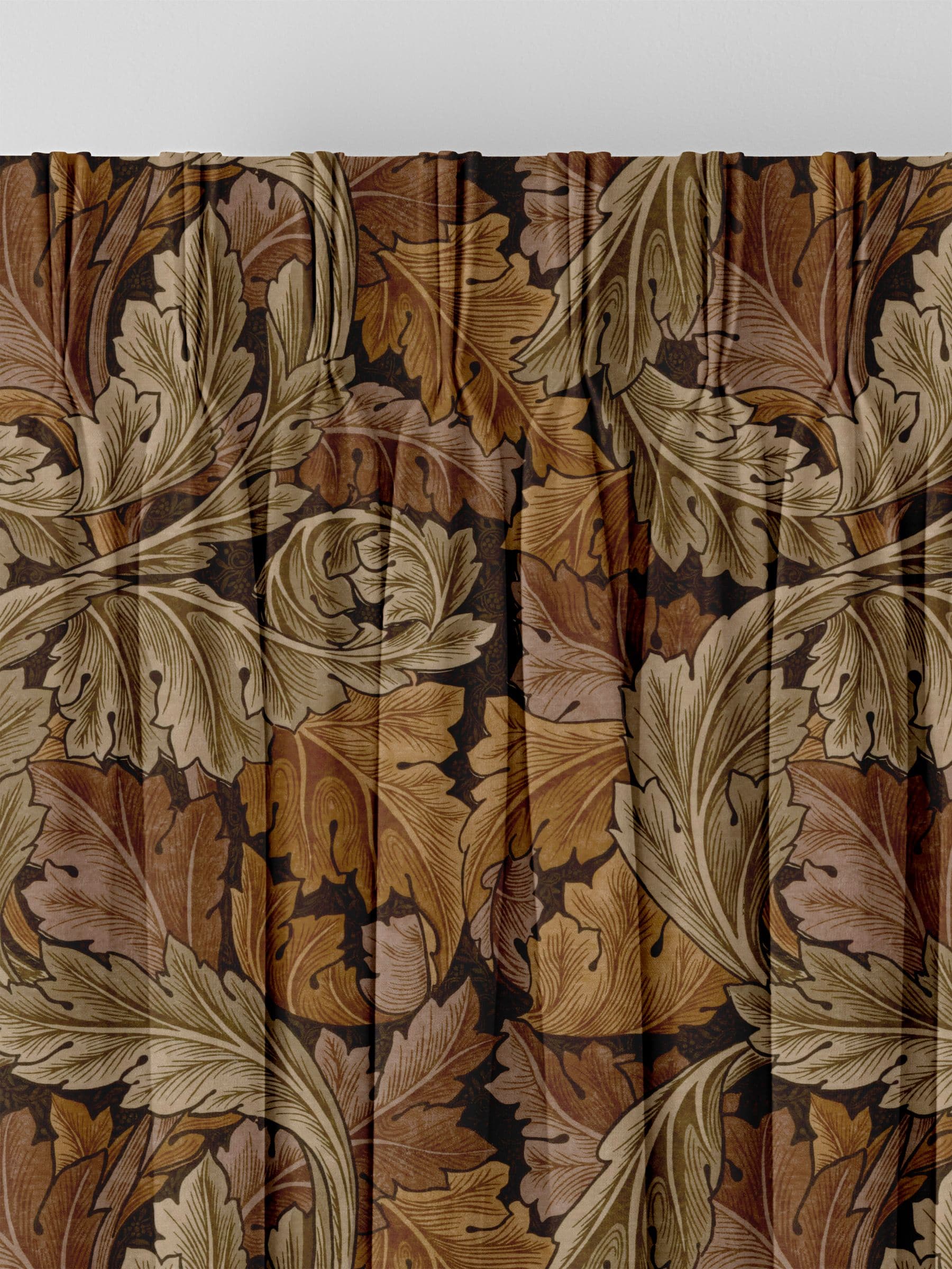 William Morris Acanthus velvet curtains made to measure (British brand)