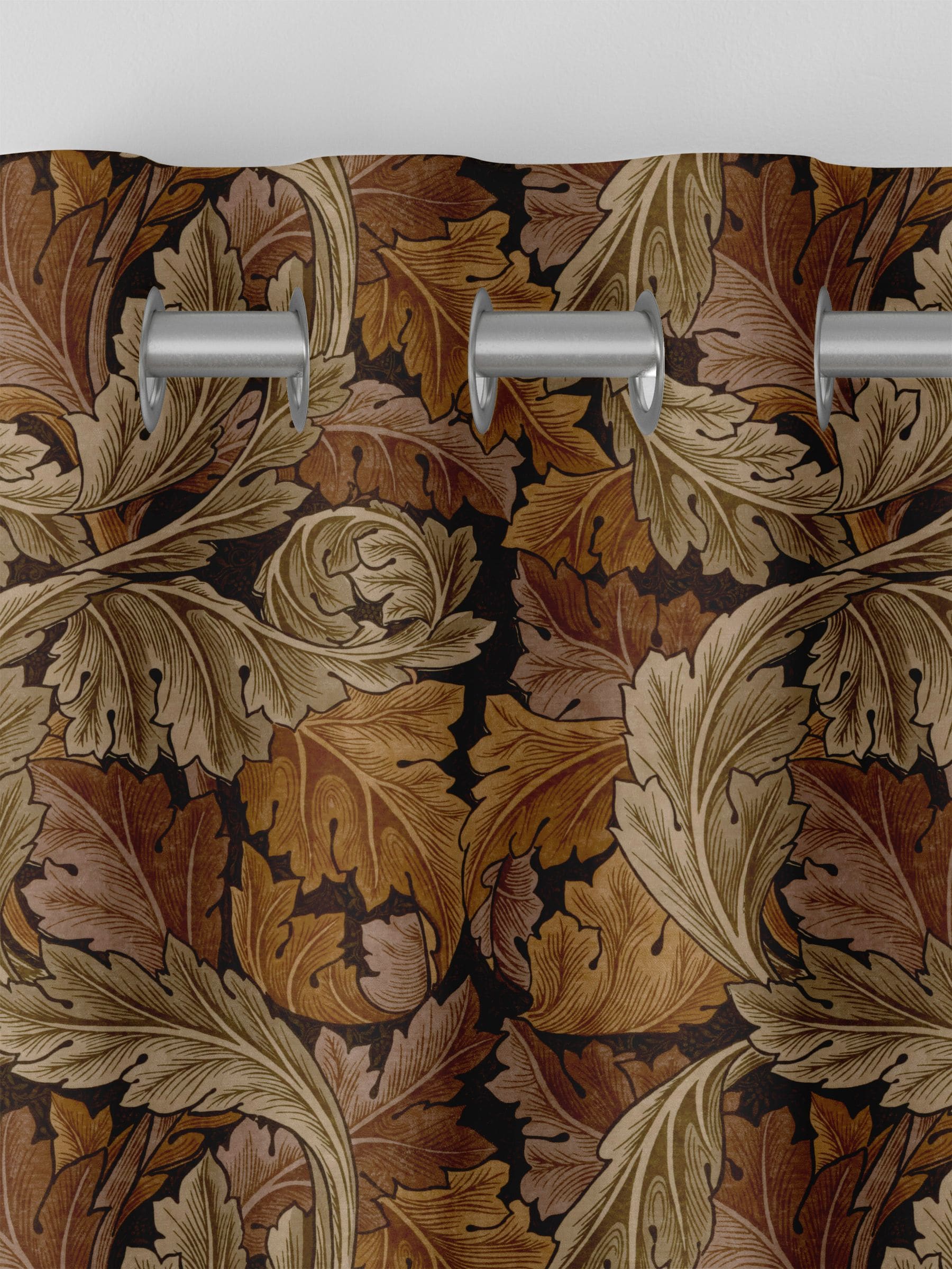 William Morris Acanthus velvet curtains made to measure (British brand)