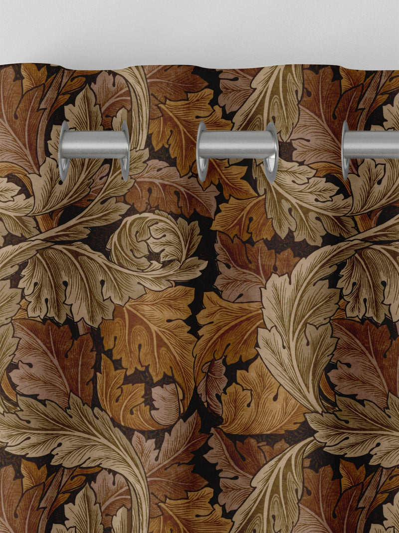 William Morris Acanthus velvet curtains made to measure (British brand)
