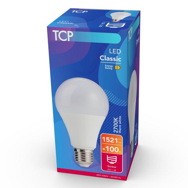 TCP Classic LED Screw 100W Light Bulb GOODS M&S   