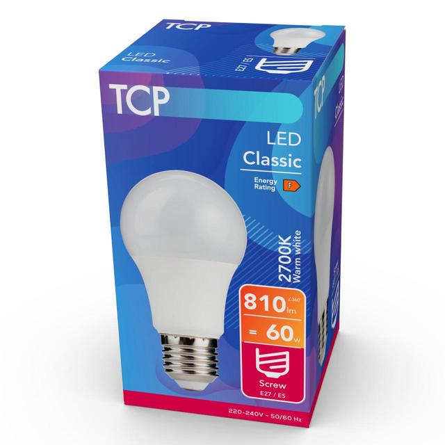 TCP Classic LED Screw 60W Light Bulb