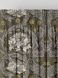 William Morris Iron Grey velvet curtains, UK version